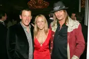 Lance Armstrong Sheryl Crow Kid Rock at Clive Davis 2005 Pre GRAMM- Old Photo