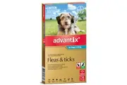 Advantix(TM) Fleas, Ticks & Biting Insects for Dogs 4 - 10kg - 6 Pack