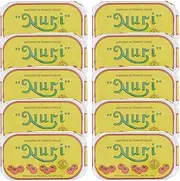 10 Pack NURI Portuguese Sardines in Tomato Sauce - 10 Pack - (125 gram cans) (Tomato Sauce 10 Pack)