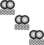 Healvian 36 Pcs Universal Fit Pinch Roller for Cassette Tape Players Lightweight and Portable for Recorder Repair