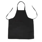 Unisex 2 Black Kitchen Apron Bib, Size in Medium U6D95094