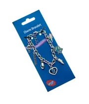 Port Adelaide Power AFL Charm Bracelet Team Logo Charms Jewellery