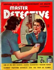 MAG: MASTER DETECTIVE SEP 1939-FN-THE DOPE MOB-CREEPY COVER-TRUE CRIME MAGAZI...