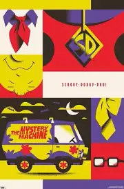 Warner 100th Anniversary - Scooby-Doo - Poster