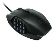 Logitech G600 MMO Gaming Mouse, RGB Backlit, 20 Programmable Buttons from Japan