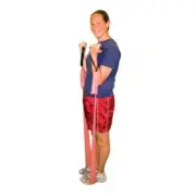 No Latex Exercise Band - 4ft Ready to Use - Tan - XX-Light