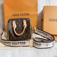 在飛比找PopChill優惠-[二手] LV SPEEDY20 黑色背帶款 M46234 