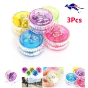 3Pack Light Up Gifts Trick Speed Kids Toys Clutch Mechanism YoYo Ball Toys