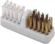 DRESSOOS Nail Art Drill Bit Brush Set Wire Brush for Nail Drill Bits Schools Home Use