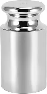 DIKNAAM 5 KG Calibration Weight, Precision Class M1 Scale Calibration Weight, Calibration Weight for Digital Scale, Chrome Finish, Carbon Steel, Silver