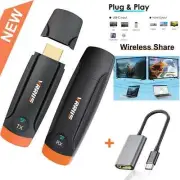 Type C Wireless HDMI Extender Video Transmitter Receiver PC TV Display Adapter