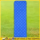 Inflatable Air Mattresses TPU Camping Sleeping Bed for Garden (Royal blue) .