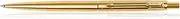 [PARKER] Classic Gold GT Gold Trim Ball Point Pen with Blue Quink Refill Fine Nib