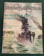 1986 SPI Strategy & Tactics Magazine Complete War Games Unpunched # 108