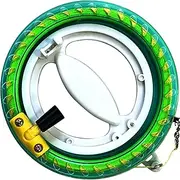 1PC Kite String Reel, 650ft High Strength Line with 5.5 inches Dia Winder Grip Wheel, Kite String Spool with Lock for Sport Outdoor Flying Tool