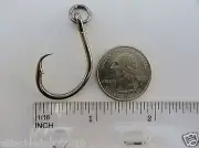 60 Ringed Circle Hooks 4x Strong Size 3/0 -60 Fishing hooks