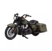 Maisto 1:18 Harley Davidson 2022 Road King Special MOTORCYCLE BIKE Model Green