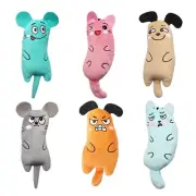 Pet Kitten Chewing Toy Interactive Plush for Kitten Entertaining