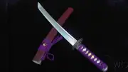 Japanese Hand Forged Japanese Crane Tanto Full Tang & Free Sword Bag