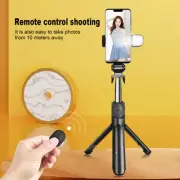HG Selfie Stick Tripod With Light Detachable Remote Rotatable 3 Levels