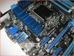 JULE 3C會社-華碩ASUS P8Z77-V Z77/DDR3/極致超頻/雙智能/良品/ATX/1155 主機板