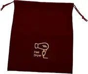 Stylist Tool Bag Velvet Hair Dryer Storage Drawstring Organizer Travel Case for Hair Dryer Jewelry Hot Tools Compact Storage