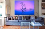 nature-inspiration-trees-blue-WALL ARTS high quality Canvas home decor