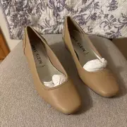 Anne Klein, Women’s Size 9.5, Sport Wisher Natural, Wedge Heel new