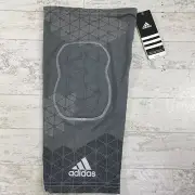 1 Size XL NEW Adidas Techfit Climacool Ironskin Grey Pattern Knee Sleeve Pad Leg