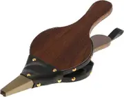 Large Wooden Bellows,Wood Fireplace Bellows Nozzle with Hanging Cord, for Fireplace,Grill(Small) Medium