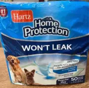 Hartz regular size dog training pads with FLASH DRY technology