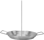Al Pastor Skewer for Grill, Multi Purpose Thicken Stainless Vertical Skewer with 3 Spikes for Smoker Oven, Whole Chicken