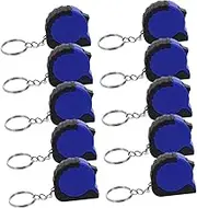COHEALI 10pcs Portable Keychain Tape Measure Compact Retractable Measuring Tool for Accurate Home Engineering and Tailoring Measurements Lightweight Design for Easy Carrying