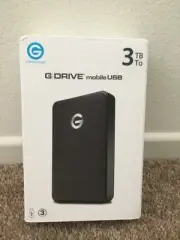 G-Technology G-DRIVE mobile USB 3 TB with USB 3.0 port