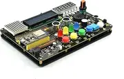 KEYESTUDIO Inventor Starter Kit for Arduino ESP32, Compatible with Arduino C and Scratch Code, Learn Electronic Components, 15 Modules, 30 Projects, STEM Education Programming Set for Adults Teens