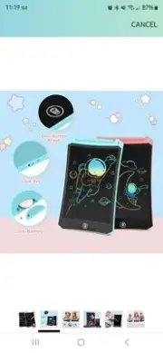 LCD Writing Tablet, 2 Pack Toddler Kids Toys, 8.5 Inch Doodle Board Drawing Pad,