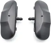 KBTBSCCPLG Pair Front Windshield Washer Nozzles Jet Heated Set Compatible With VW Compatible With Tiguan Compatible With Amarok Compatible With Passat B6 Wiper