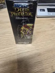 Vintage Ultra Pro Black Shield Deck Protector 1996 Rare 100 Sleeves In Box...