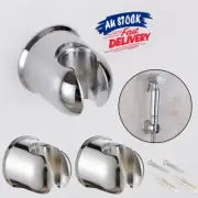 Shower Head Wall Hang Hose Bracket Holder Zinc Alloy For Hand Held Round