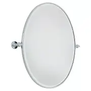 Minka Lavery 1433-77 Chrome Pivoting Large Oval Mirror