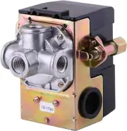 Air Compressor Pressure Switch 175 PSI 4 Port 135-175 PSI Heavy Duty 1/4 NPT .,,