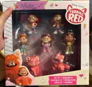 Disney Parks Pixar Turning Red 7 Holiday Ornament Set NIB Christmas 2023