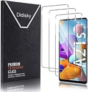 [3 Pack] Tempered Glass Screen Protector for Samsung Galaxy A21S, (Not for Samsung A21) Anti Scratch, 9H Hardness, No Bubbles, High Definition, Case Friendly, Transparent