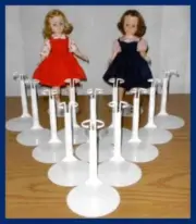 12 KAISER 20SM Doll Stands For Madame Alexander 9" CISSETTE Scarlett