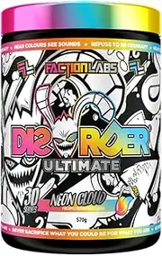 Faction Labs Disorder Ultimate Pre-Workout Neon Cloud (Pine Passionfruit) 30 Serves