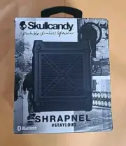 SKULLCANDY SHRAPNEL Portable Bluetooth Speaker,Splash Proof,Mic for Calls. "NEW"
