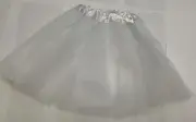 12 Pce White Kids 3 Layer Tutu 40cm Bulk Buy. Dance Costume Children
