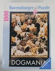 1000 piece Jigsaw RAVENSBURGER "Dogmania" Puppies Dogs Labrador