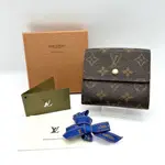 LOUIS VUITTON 路易威登 短夾 M61652 老花MONOGRAM 日本直送 二手