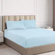 Ramesses Steel Blue 2000TC Cooling Bamboo Combo Set King Single